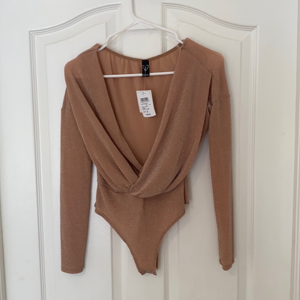 Windsor taupe bodysuit size small